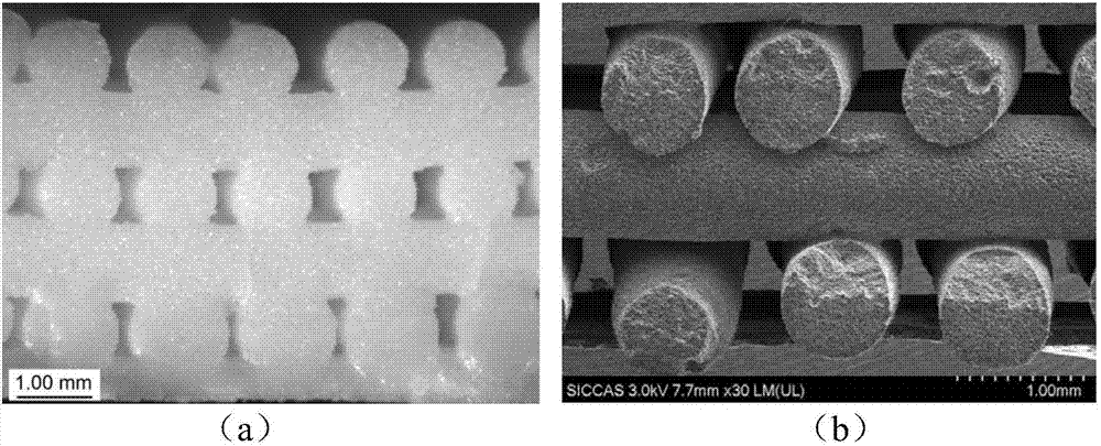 Three-dimensional printing porous bredigite biological ceramic bracket, and preparation method and application thereof