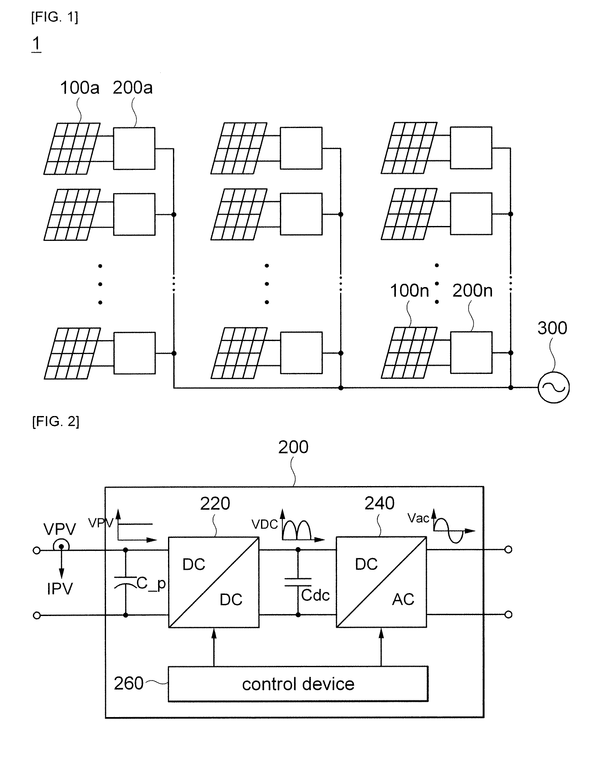 Electric generating system using solar cell