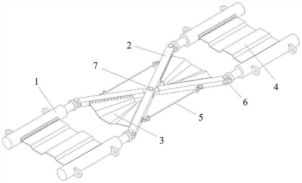 Multidirectional vibration double-control device suitable for steel box girder bridge