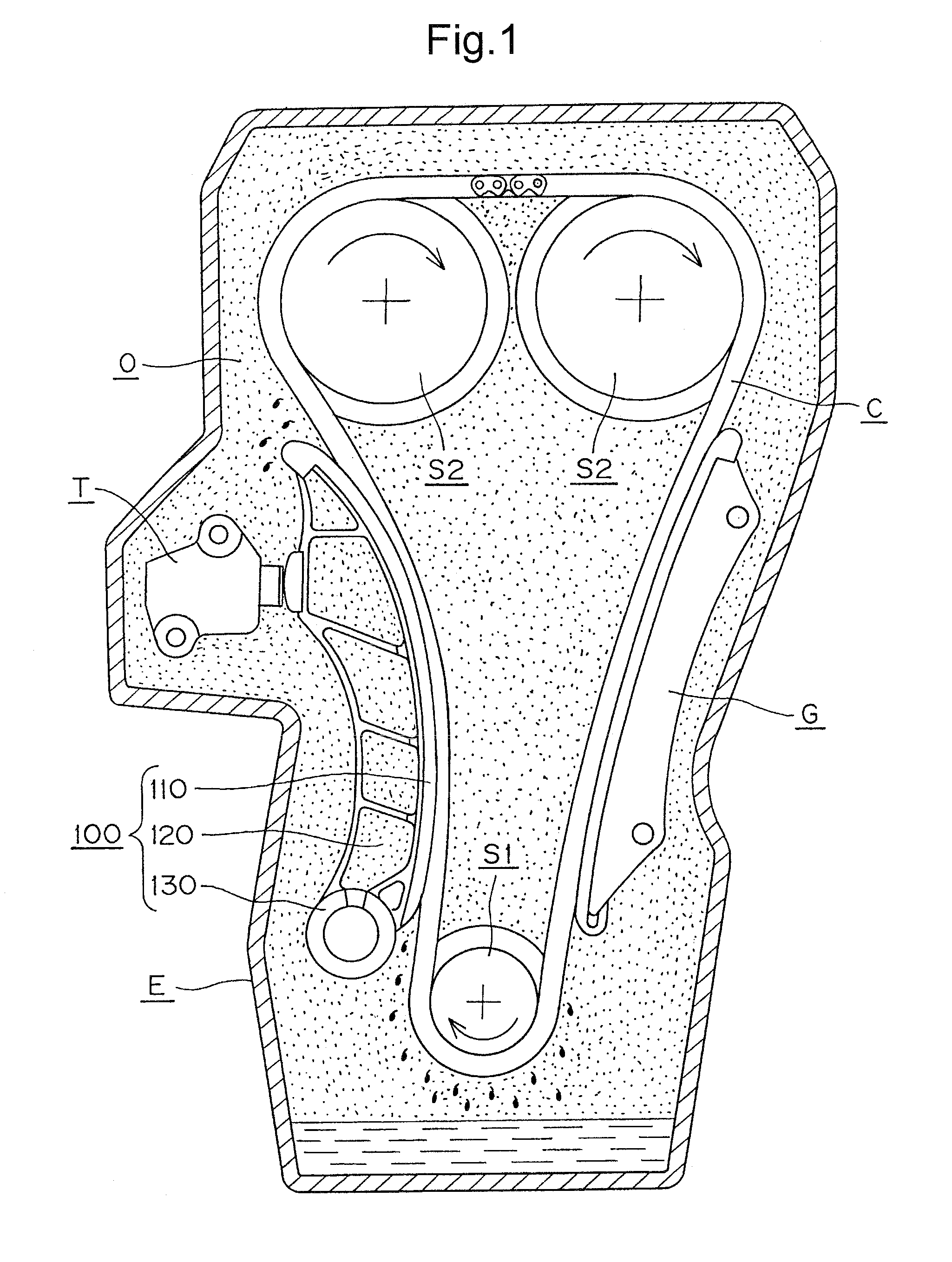 Tensioner lever