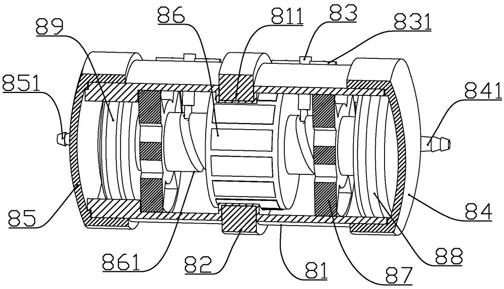 Electronic water gun