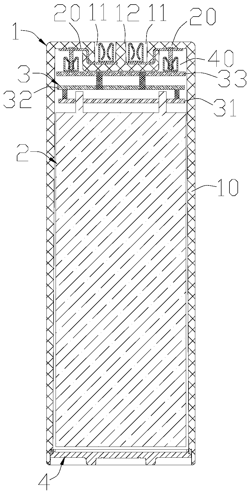 Underwater power supply and waterproof shell thereof