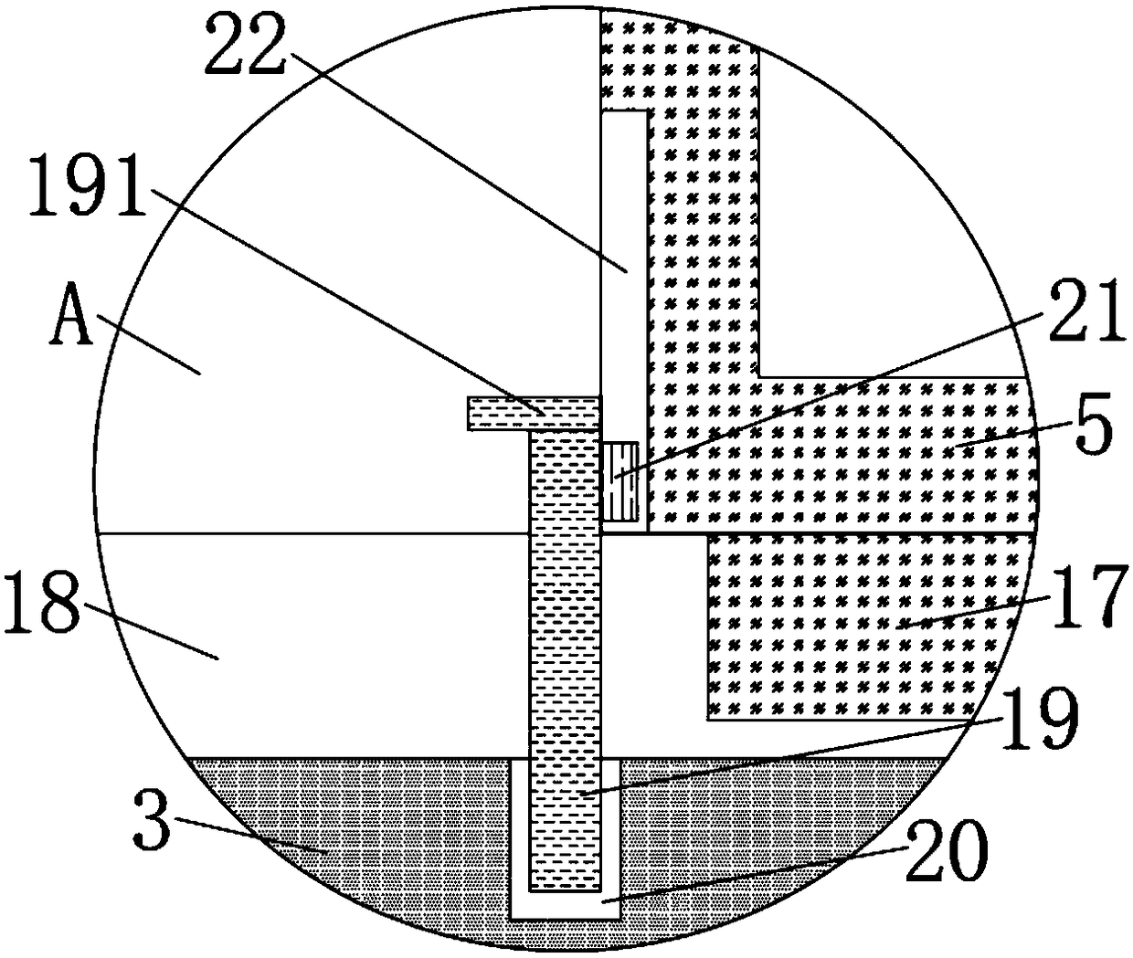 Sampling device for planting environment detection