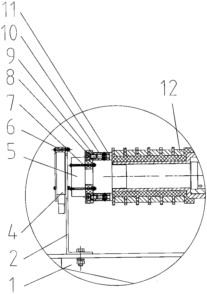 Wireless temperature measurement control system of natural lustre finishing machine and control method thereof