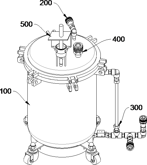 A kind of preparation equipment and preparation process of polysilicon modified wear-resistant paste