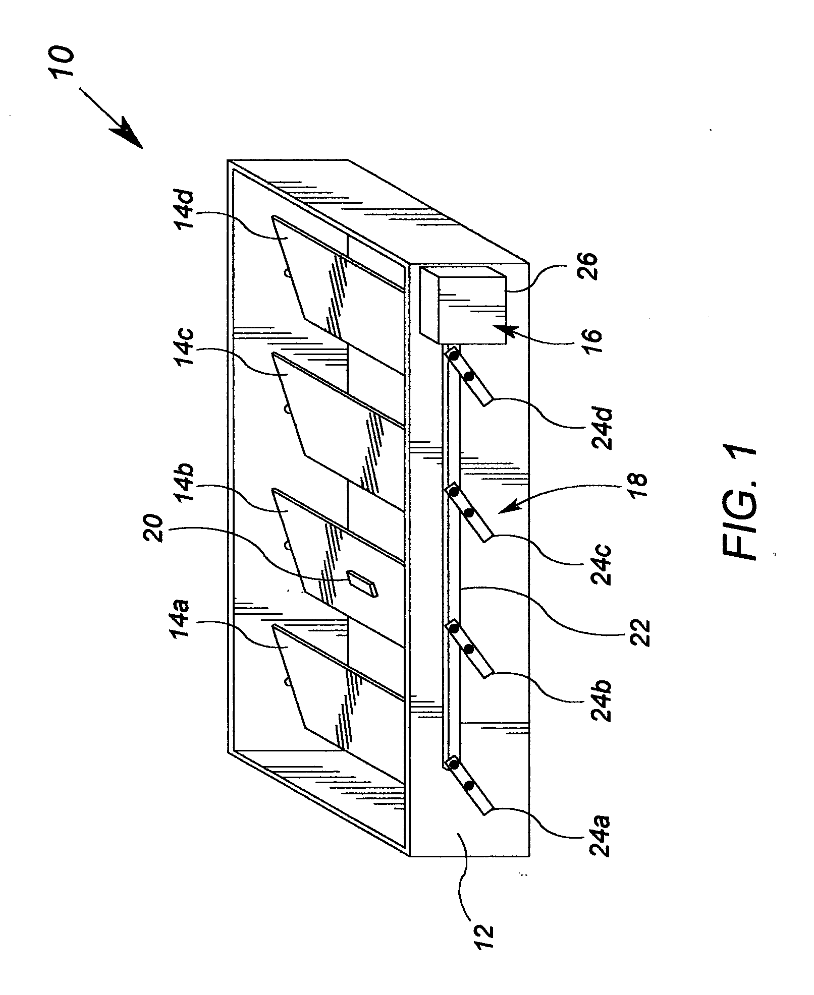 Arrangement for detecting the position of a damper blade using a wireless communication sensor