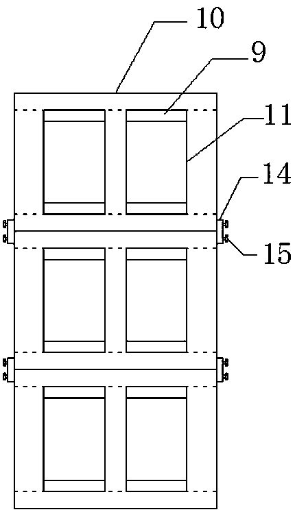 A ship's box column