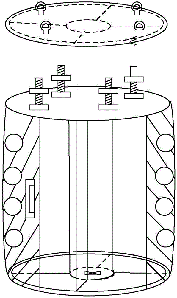 Convenient reactive power compensation cabinet provided with redundant power supply