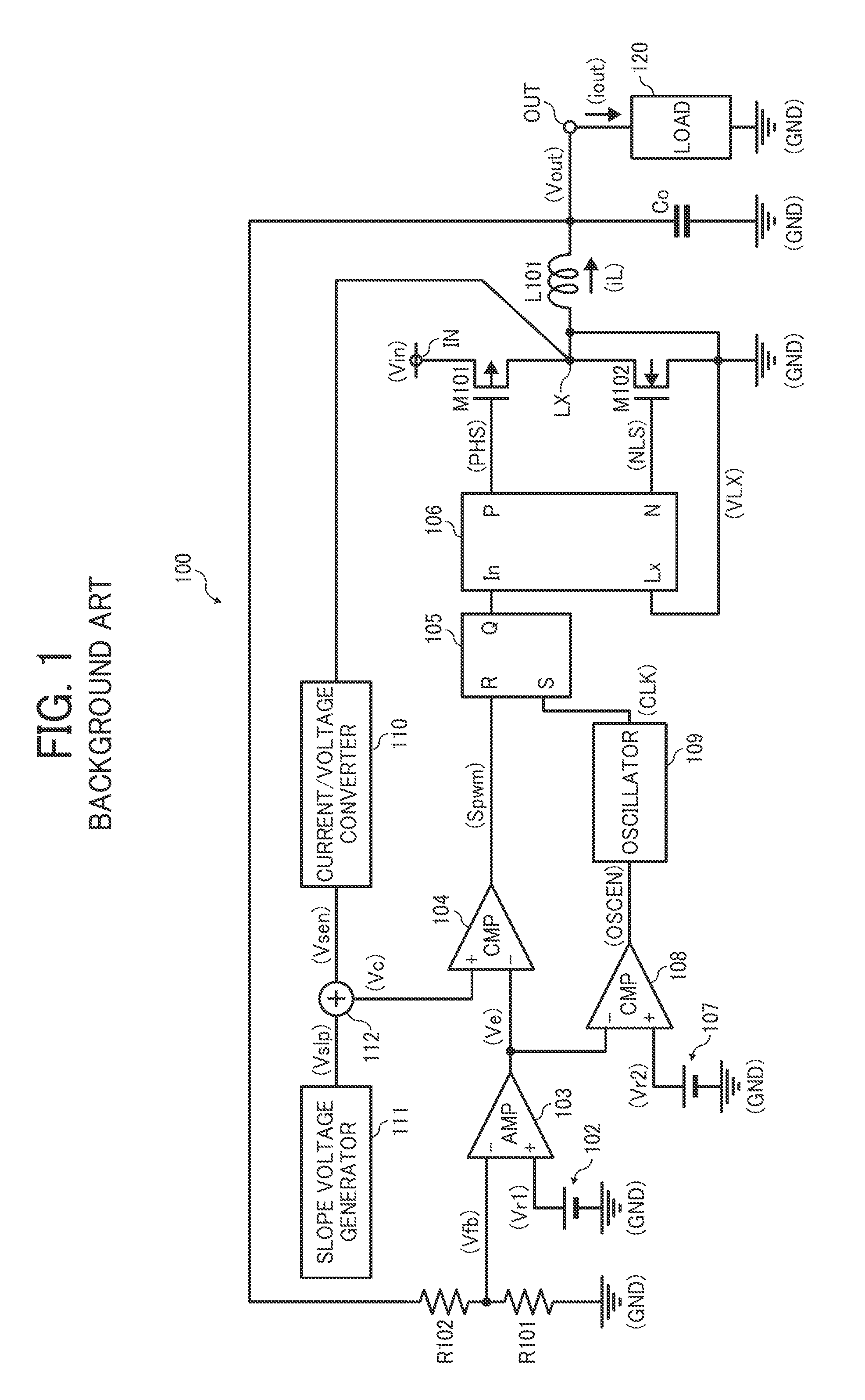 Non-isolated current-mode-controlled switching voltage regulator