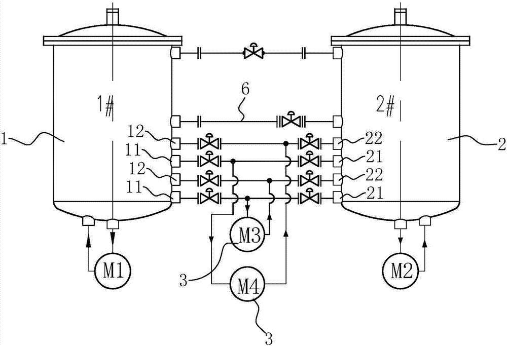 High-efficiency leveling dyeing machine connecting cylinder device and dyeing method thereof