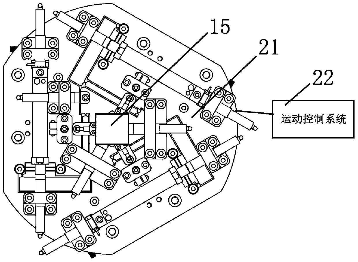 Space nanometer positioning and detection device and method for assessing microscopic visual measurement performance