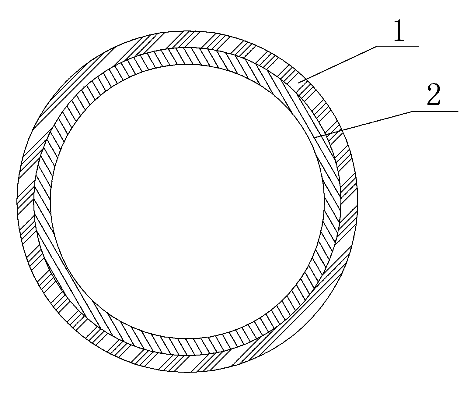 Double-layer composite tube and manufacturing method thereof