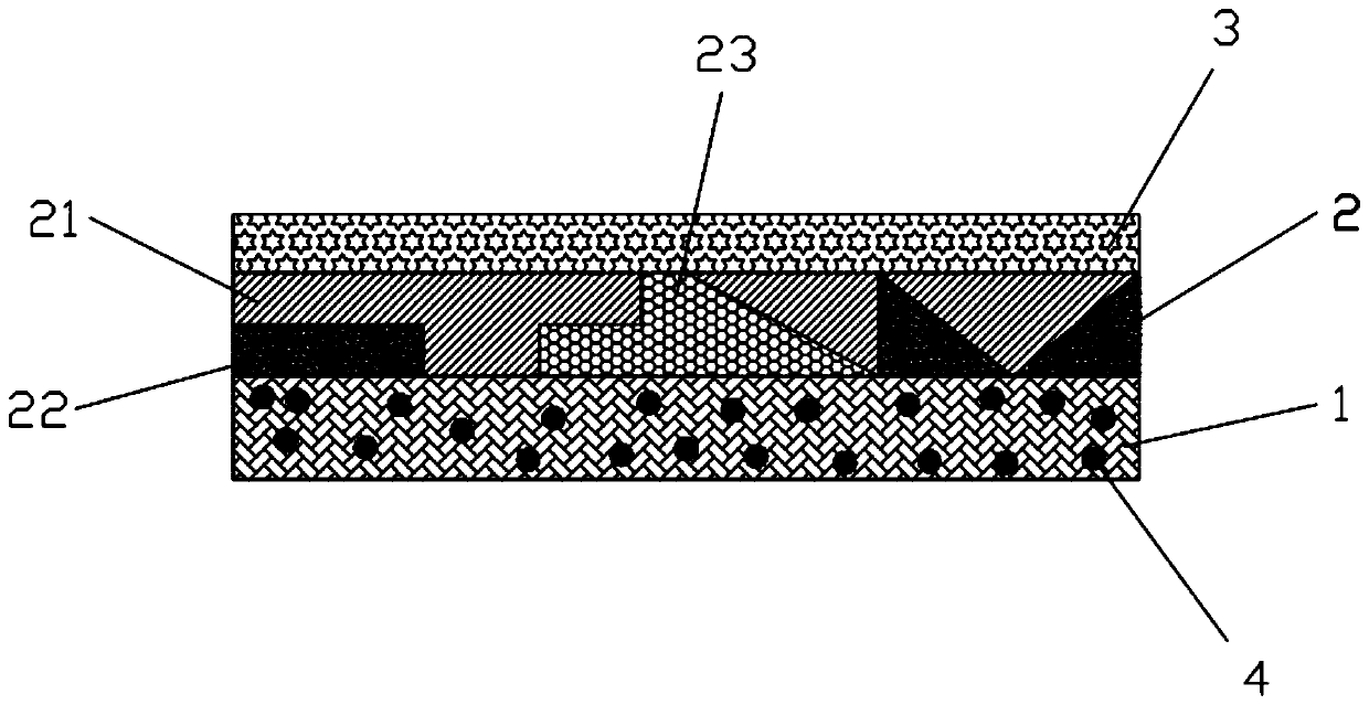 Three-dimensional jade ceramic tile and preparation method thereof