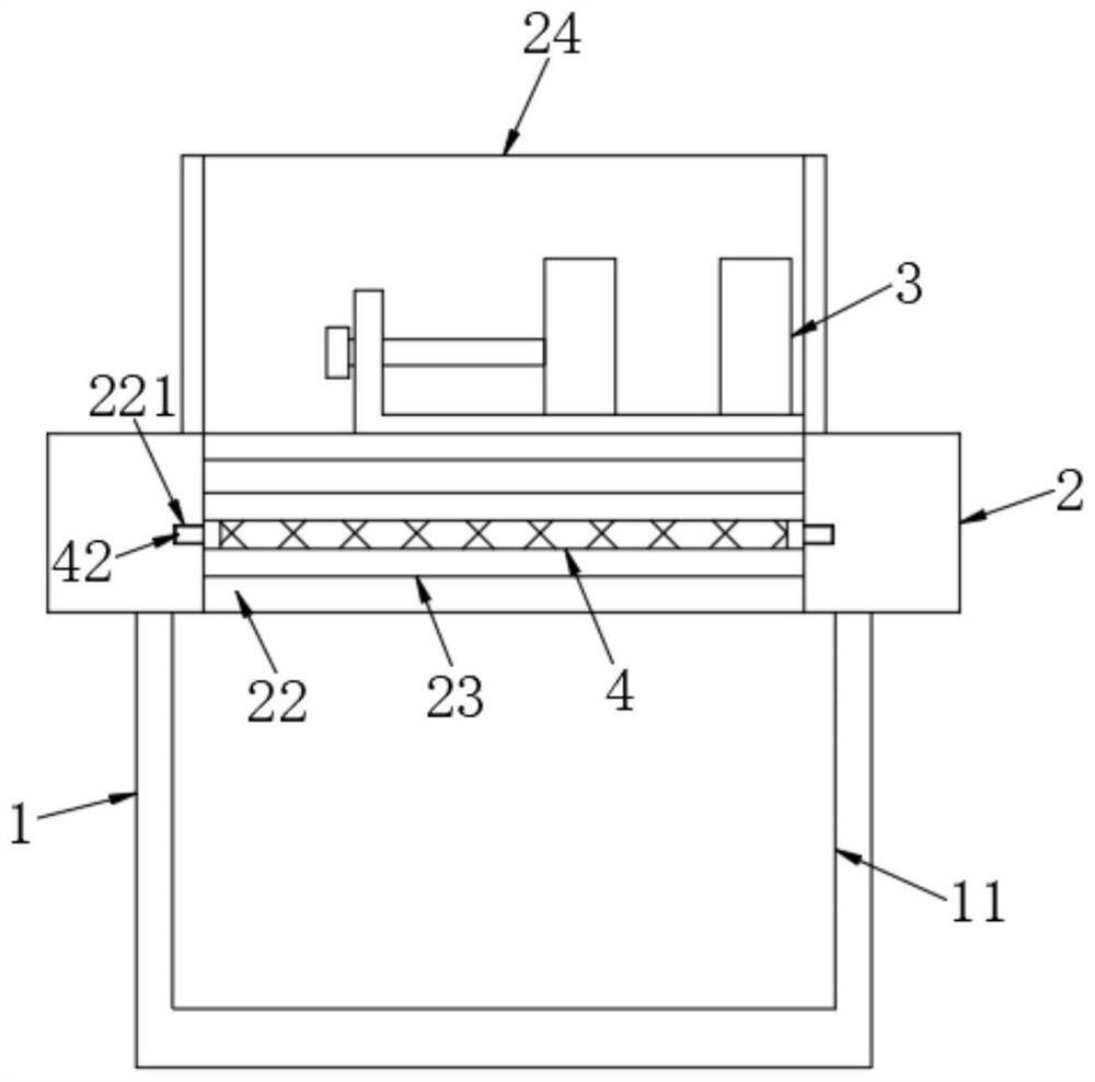 Perforating mechanism for industrial aluminum profile machining