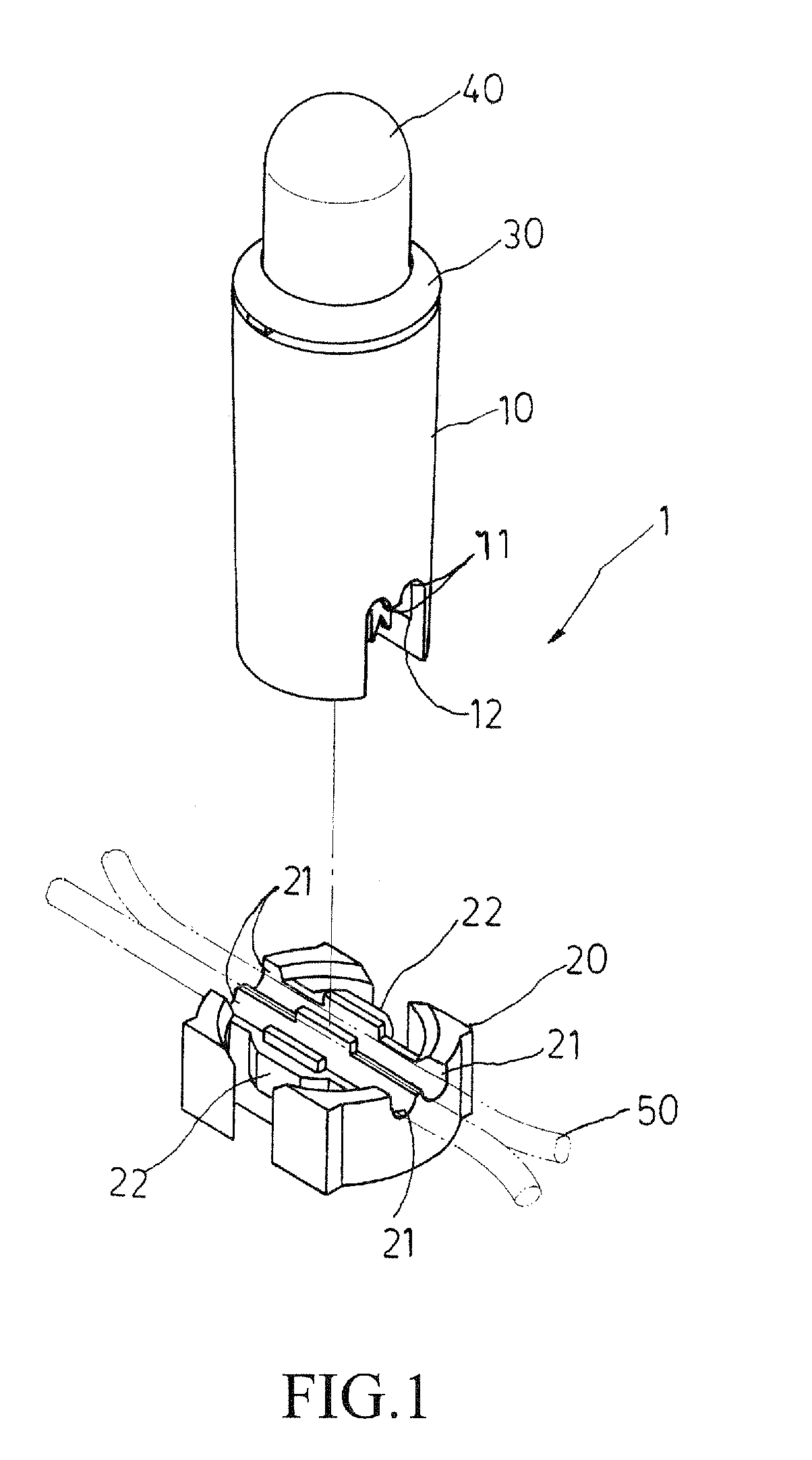 Socket structure of miniature light bulb set