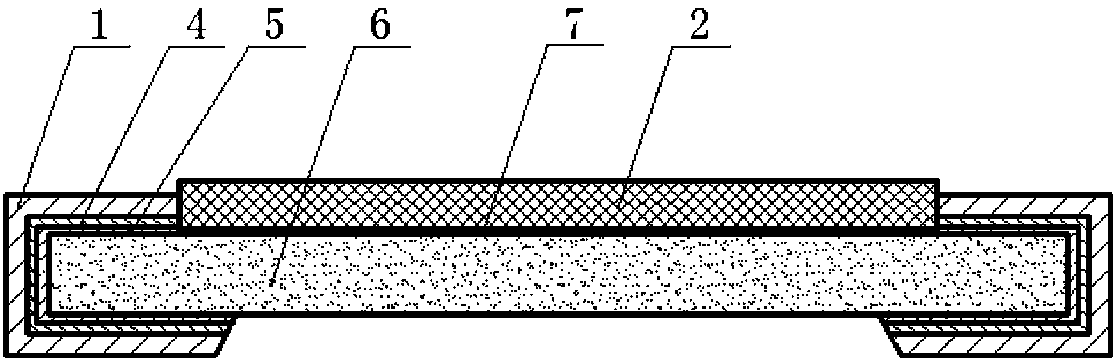 Chip film fixed resistor and its making method