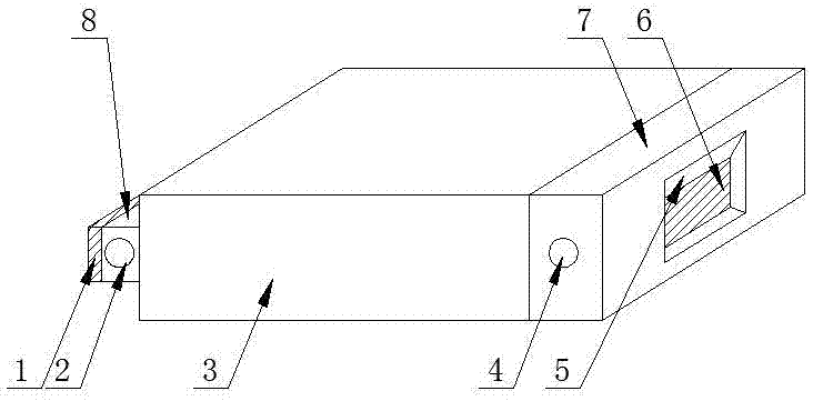 Colored tempered glass panel capable of illuminating and convenient to connect