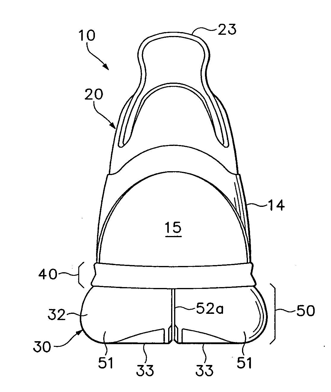Article of footwear with an articulated sole structure
