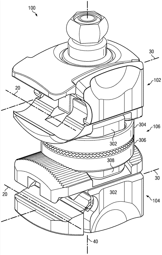 External fixation clamping system using a trigger mechanism and stored spring energy