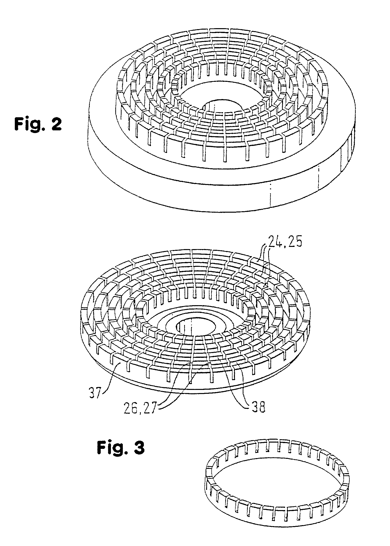 Apparatus having partially gold-plated surface