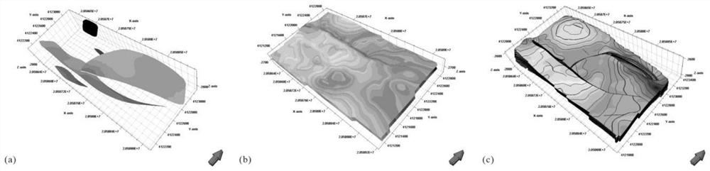 Geologic modeling method for breaking joint type reservoir