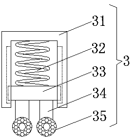Wetting, drying, and ironing device for textile production