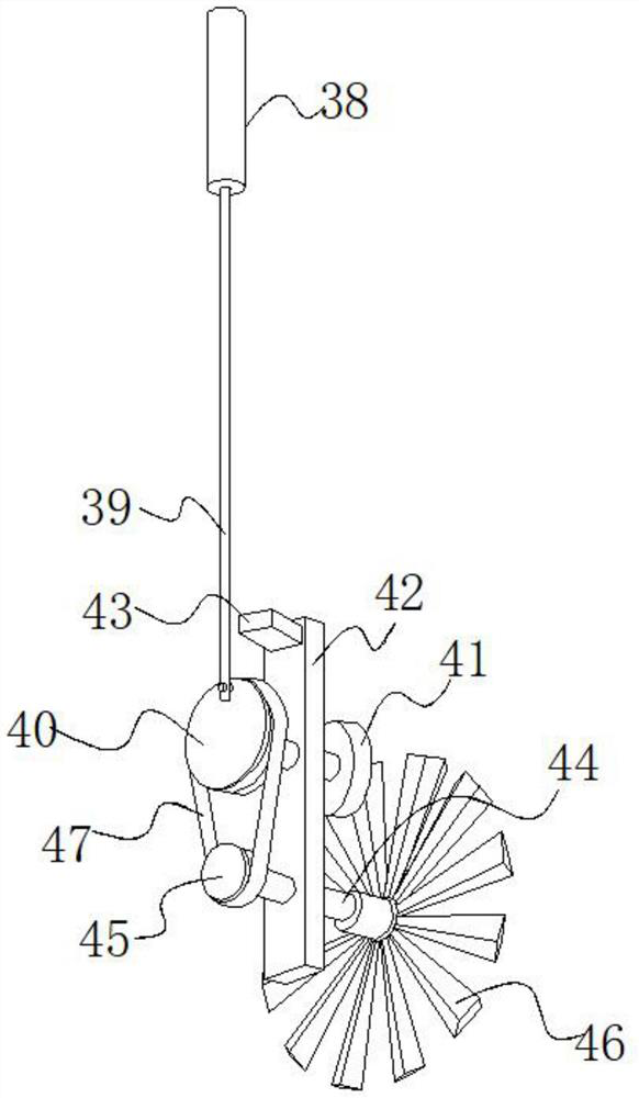 Small hand-push type ridge building machine for rice ridges