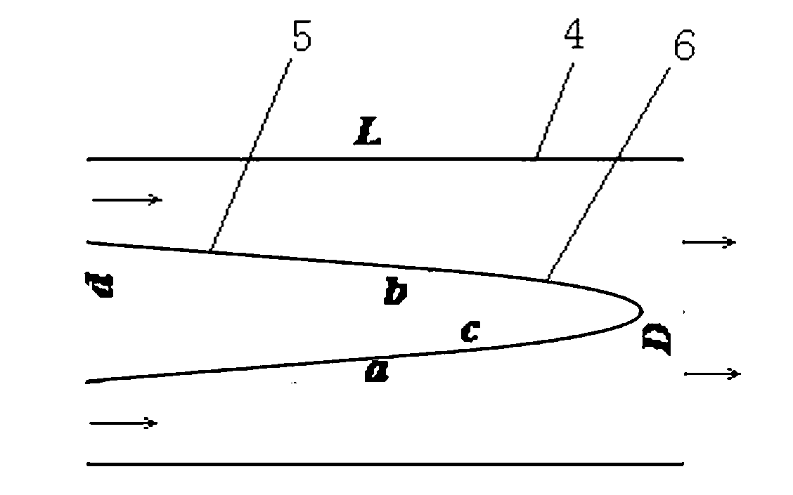 Mine axial flow fan diffusion core barrel and optimizing and resistance reducing design method thereof