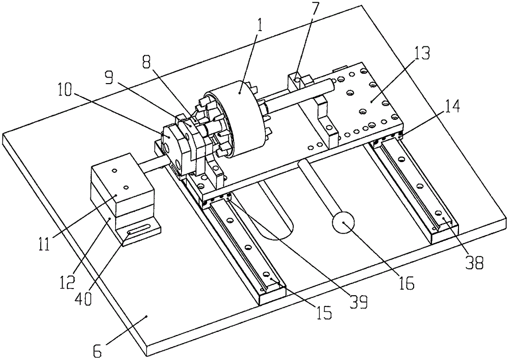 Device for automatically assembling snap spring on engine rotor