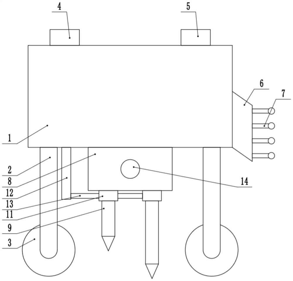 Embedded fertilizing apparatus for agriculture