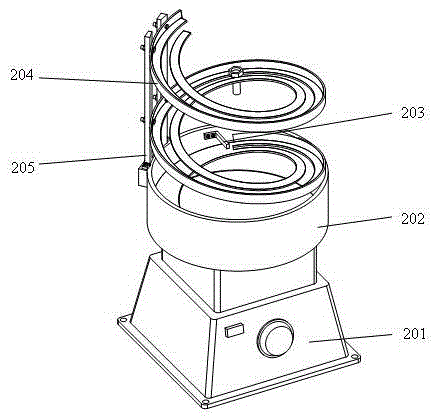 Screw multi-channel automatic feeding and installing integrated machine