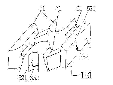 Prefabricated cushion-layer-free permeable ecological grassing terrace