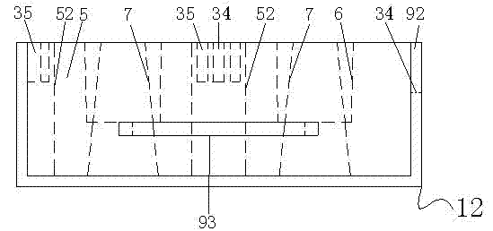 Prefabricated cushion-layer-free permeable ecological grassing terrace