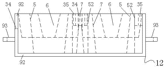 Prefabricated cushion-layer-free permeable ecological grassing terrace