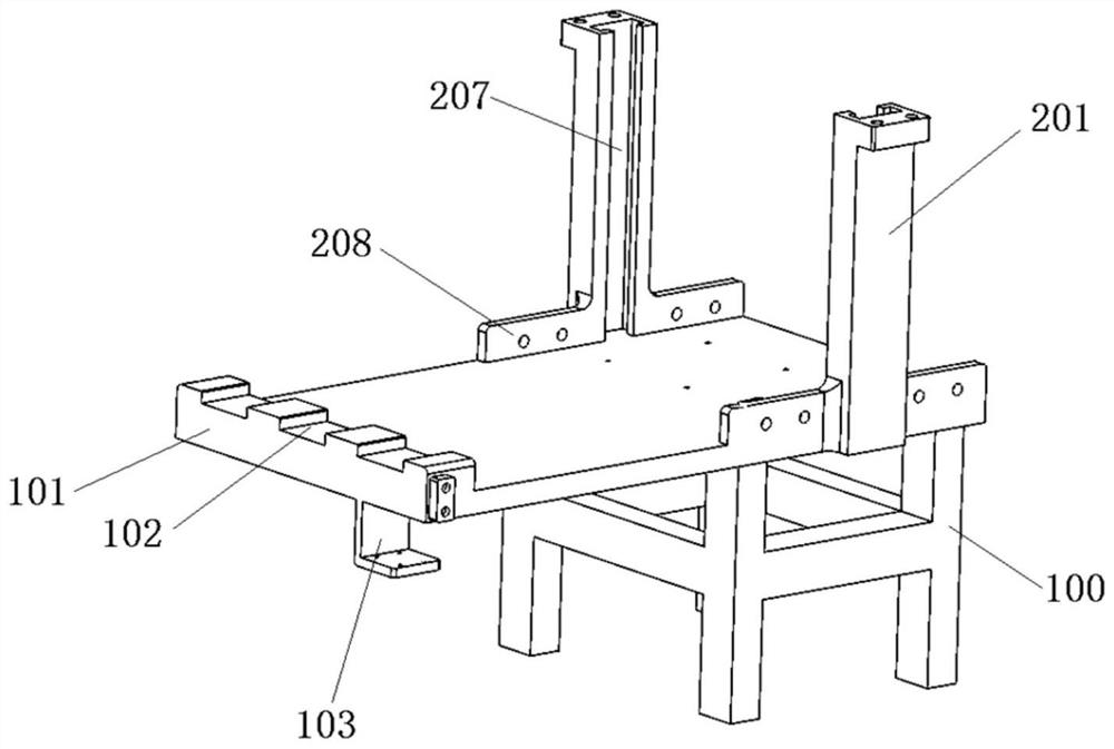 Correcting device for tobacco conveying copper bar chain