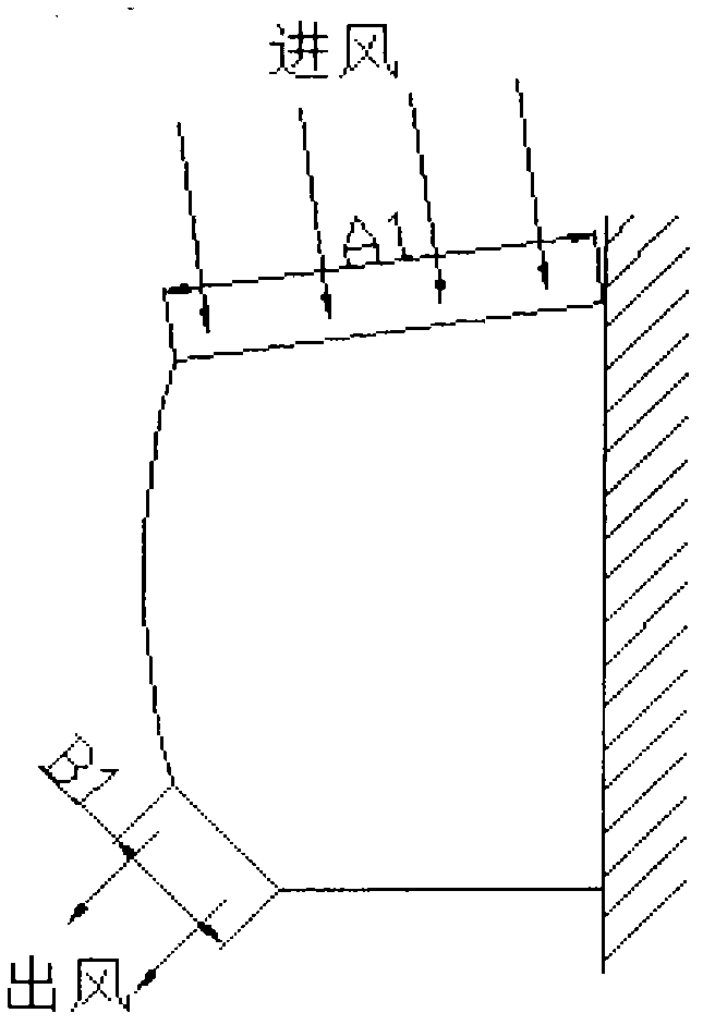Split wall-mounted air conditioner with multiple air inlet surfaces