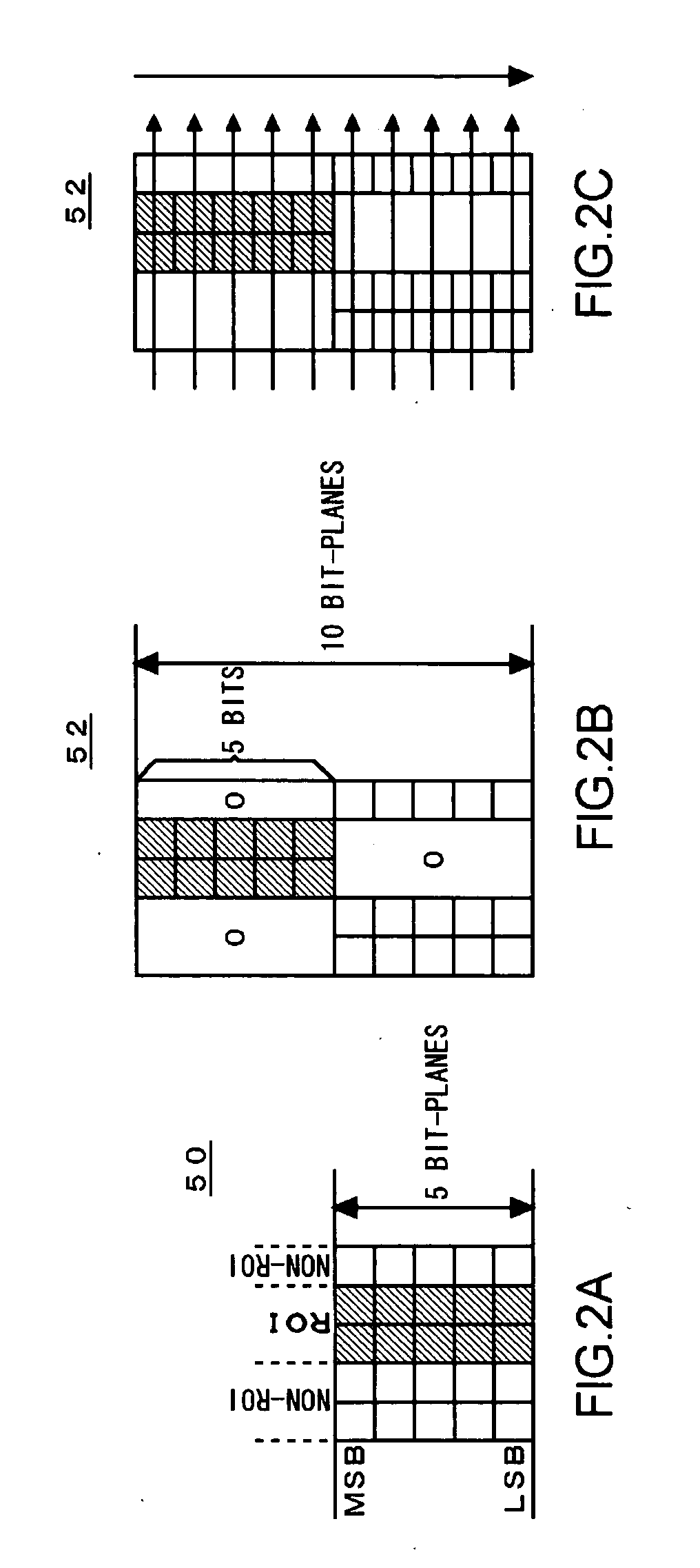 Method and apparatus for coding images with different image qualities for each region thereof, and method and apparatus capable of decoding the images by adjusting the image quality