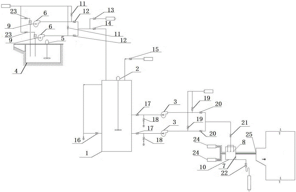 Energy-saving and consumption-reducing flue gas pre-scrubbing device for wet flue gas desulfurization system