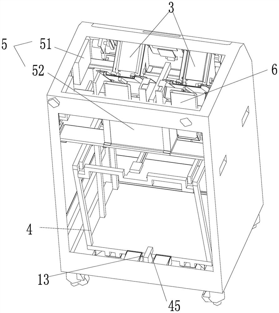 Self-service guide machine return device