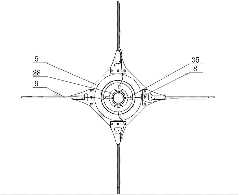 A double-chamber combined submarine electromagnetic instrument