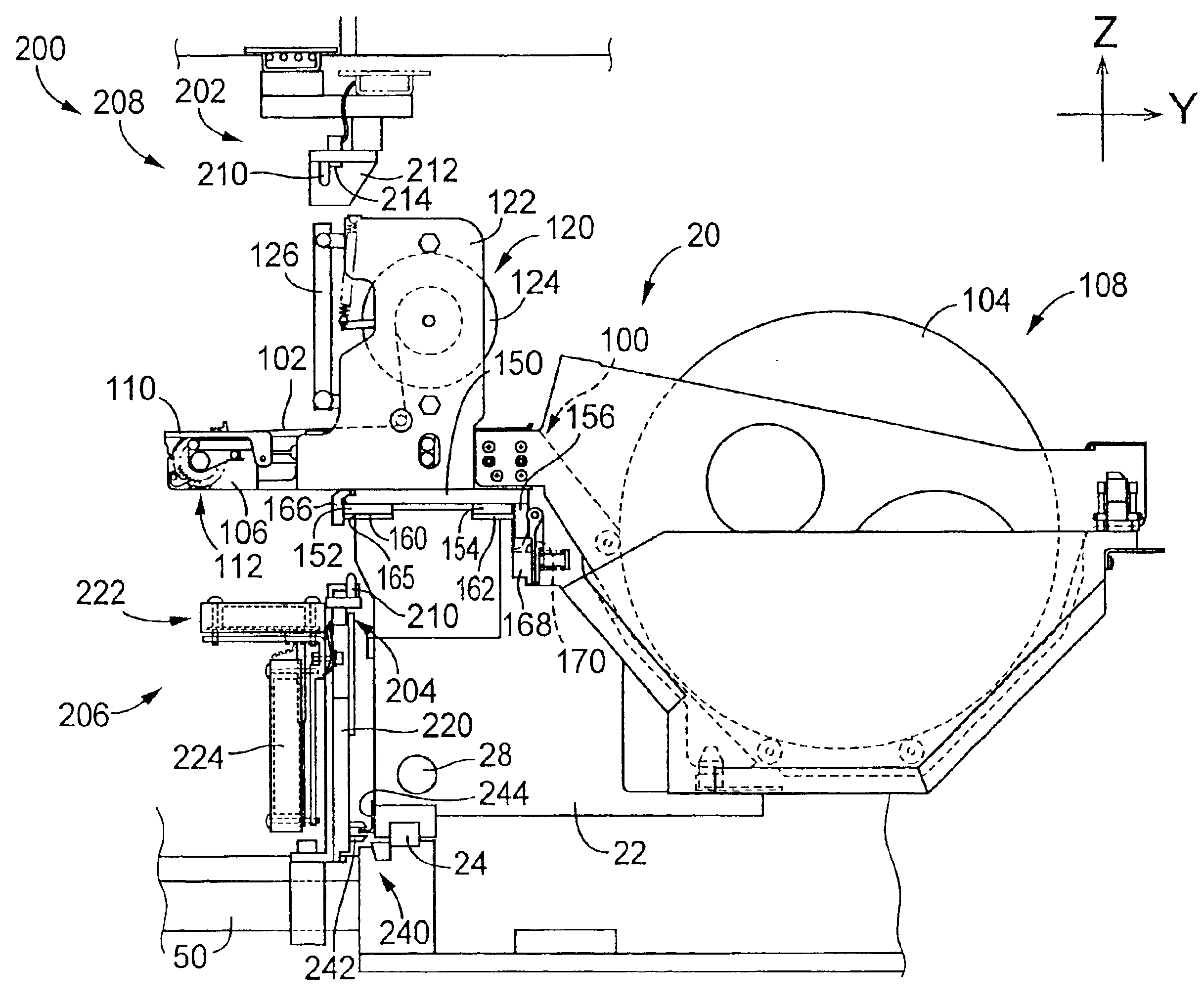 Apparatus for assisting operator in performing manual operations in connection with component feeders