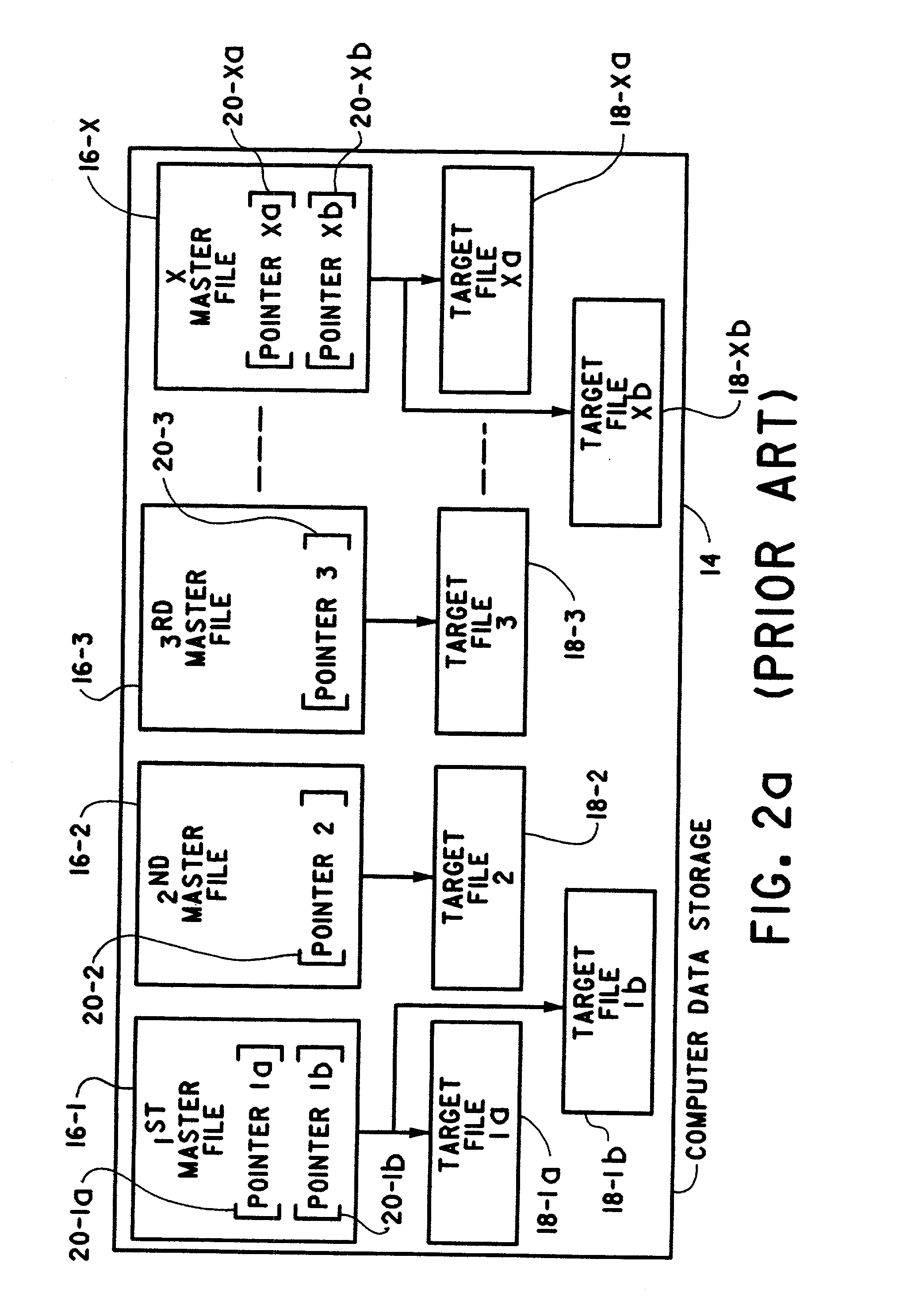 Method of automatically correcting broken links to files stored on a computer