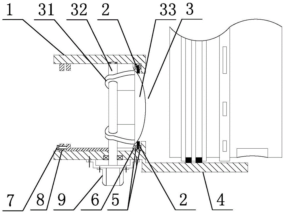 Plug cock type air valve with elliptical spherical surface of reciprocating compressor