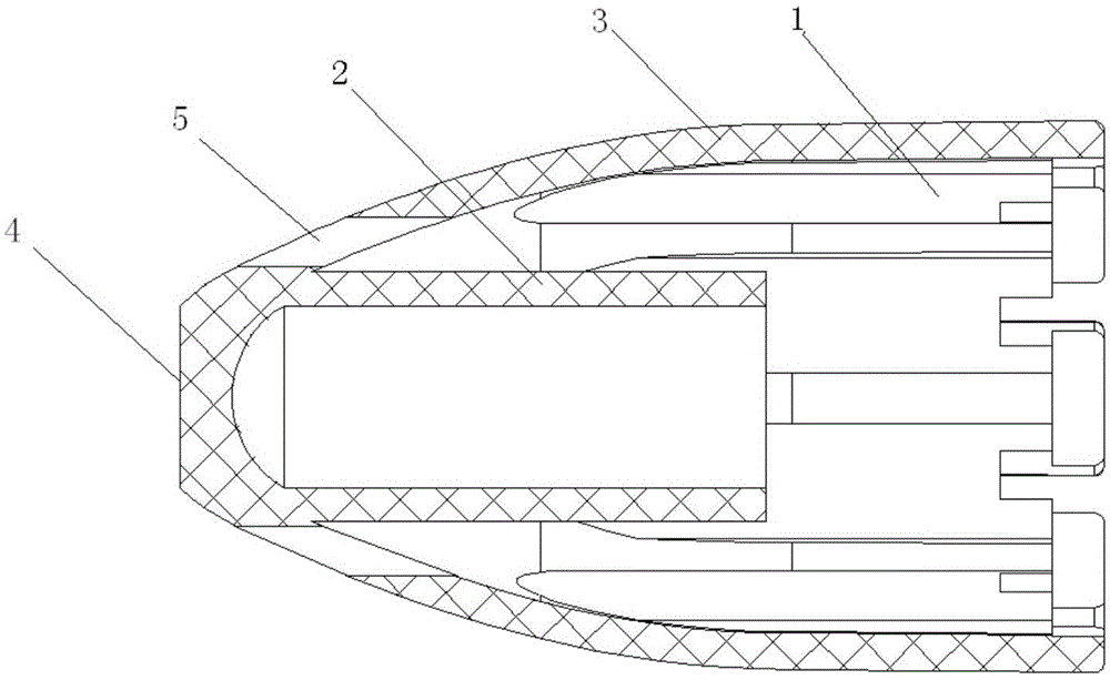Disposable laser irradiation assist device with large ventilation area