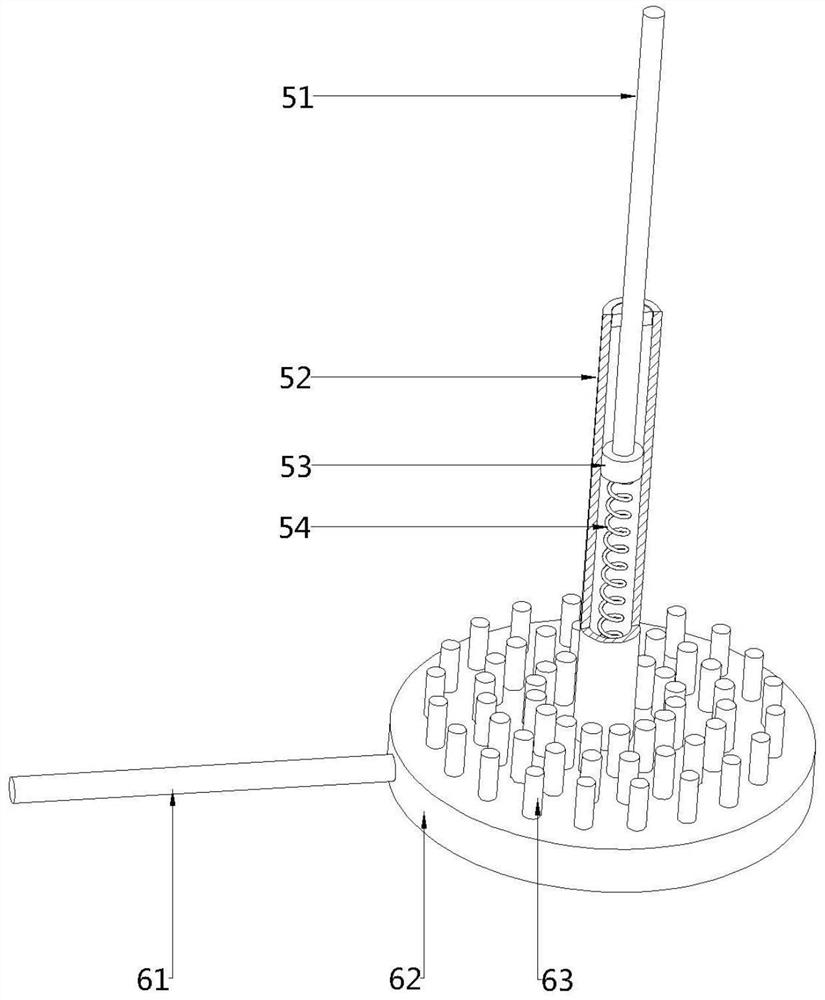 Sediment separation device for building field