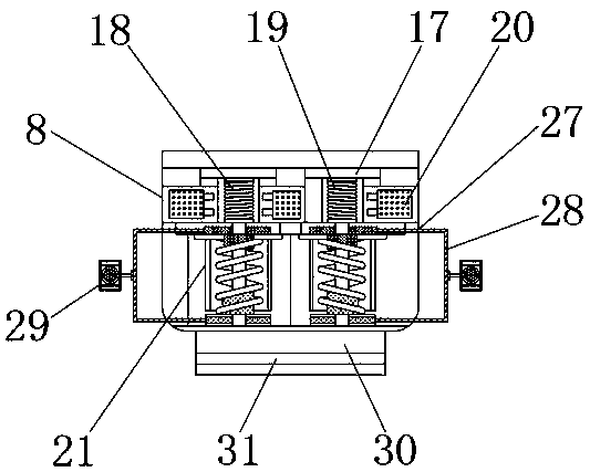 Automotive anti-overload detecting device