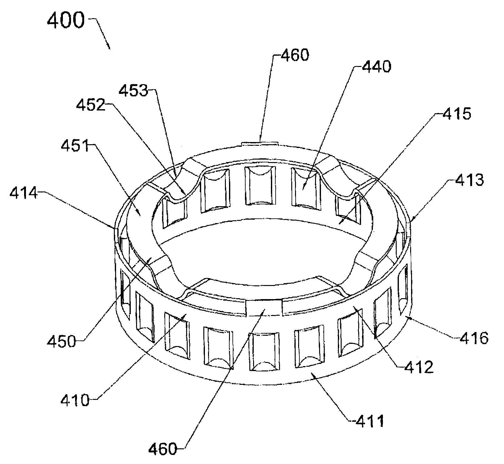 Combination mounting ring