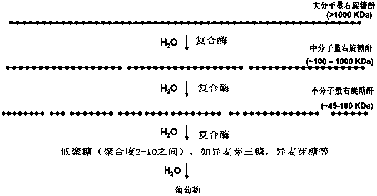 Compound enzymatic clarifying agent for sugar industry and preparation method and application for compound enzymatic clarifying agent