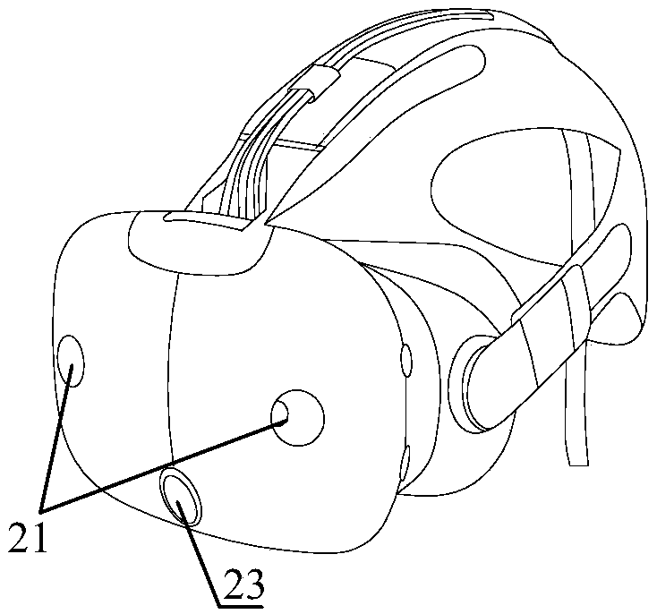 Virtual reality device, and control method and apparatus for virtual reality device