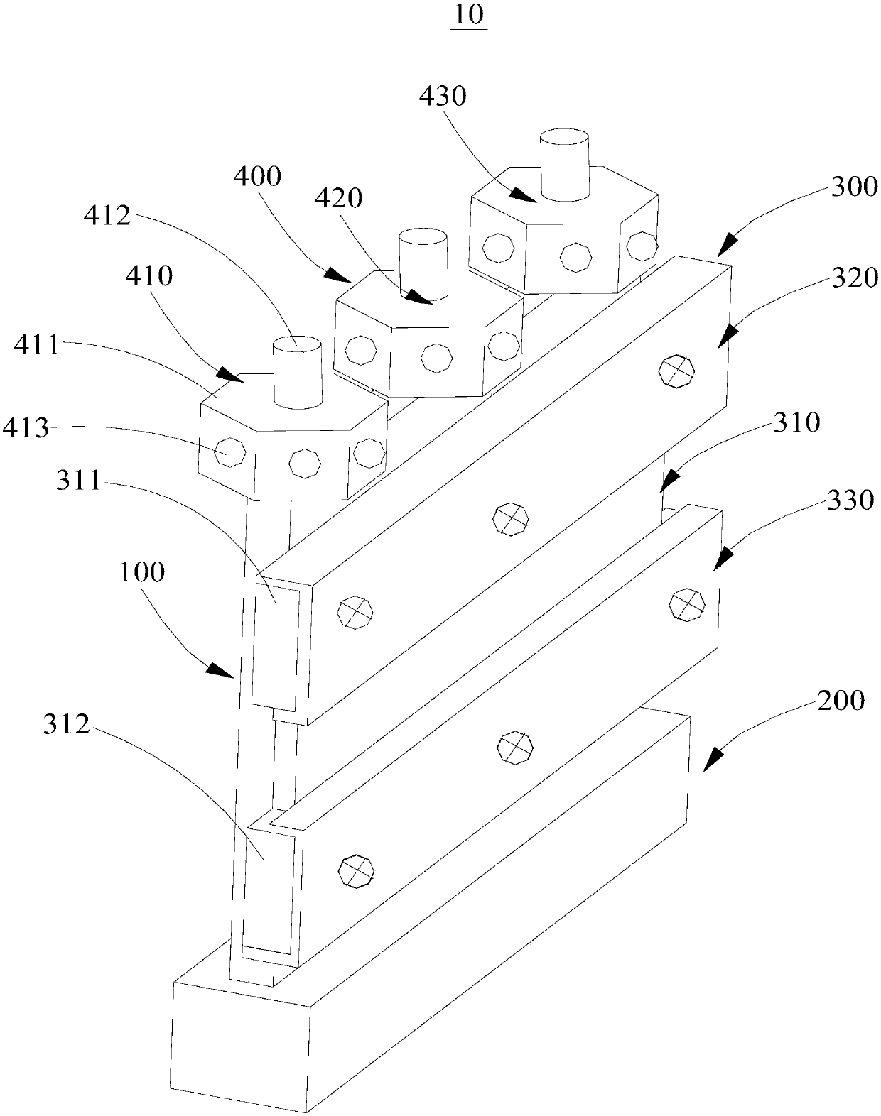 Screen assembly with reptile biting-prevention function